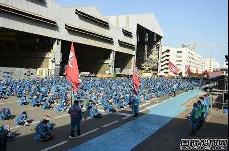 罷工場(chǎng)面壯觀！這家造船巨頭訂單火爆卻內(nèi)外交困？