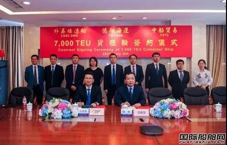 這家船東有史以來(lái)最大訂單！外高橋造船再獲4艘7000TEU船訂單