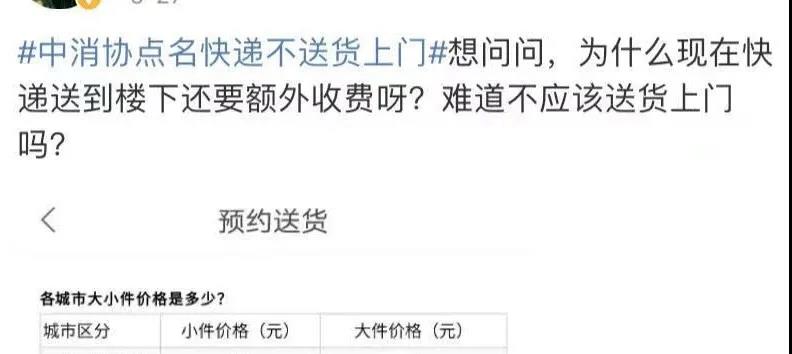 誰該為快遞送貨“上門”買單？誰該為快遞送貨“不上門”負責？