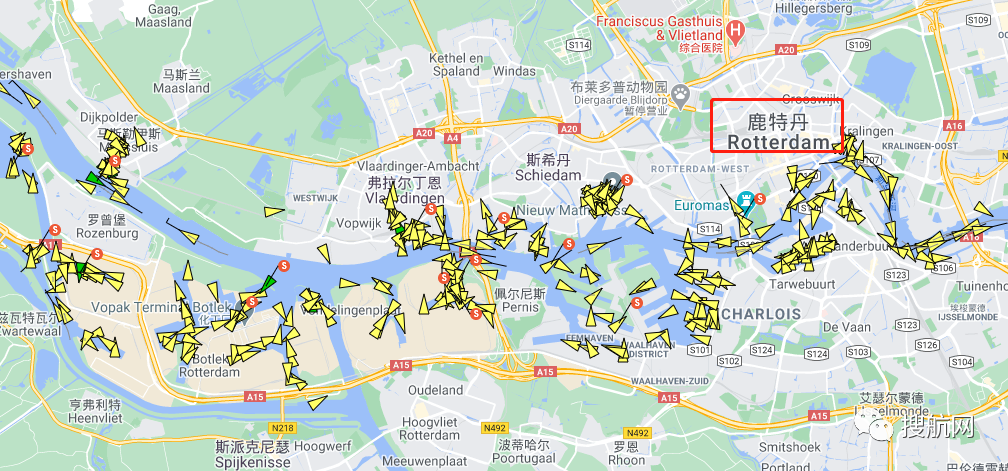 歐洲主要大港擁堵蔓延至內(nèi)陸航道，駁船大量延誤而空班
