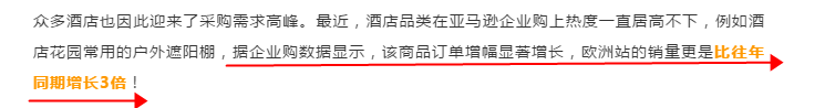亞馬遜酒店品類熱度高漲 歐洲站銷量同比增長(zhǎng)3倍