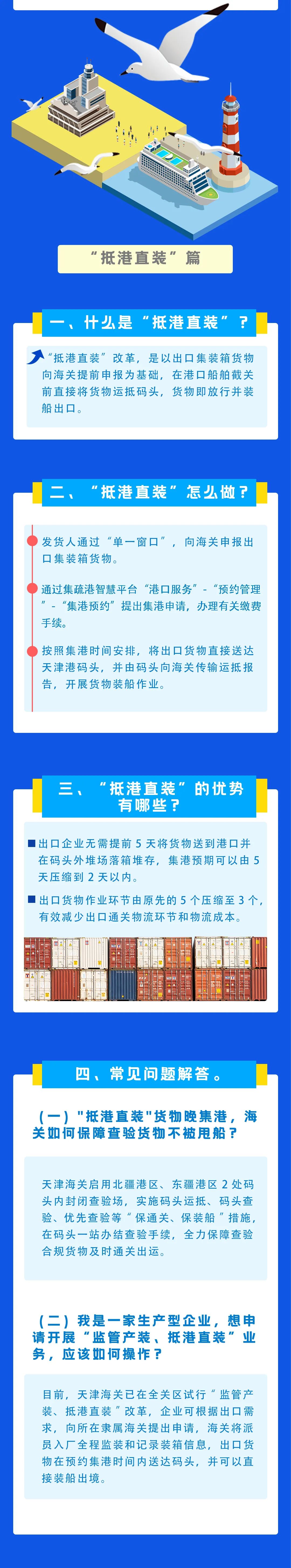 一圖讀懂丨促進(jìn)跨境貿(mào)易便利化之“船邊直提”“抵港直裝”