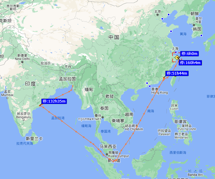 舟山11名中國籍船員確診，該貨輪曾?？棵霞永?、印度等港口