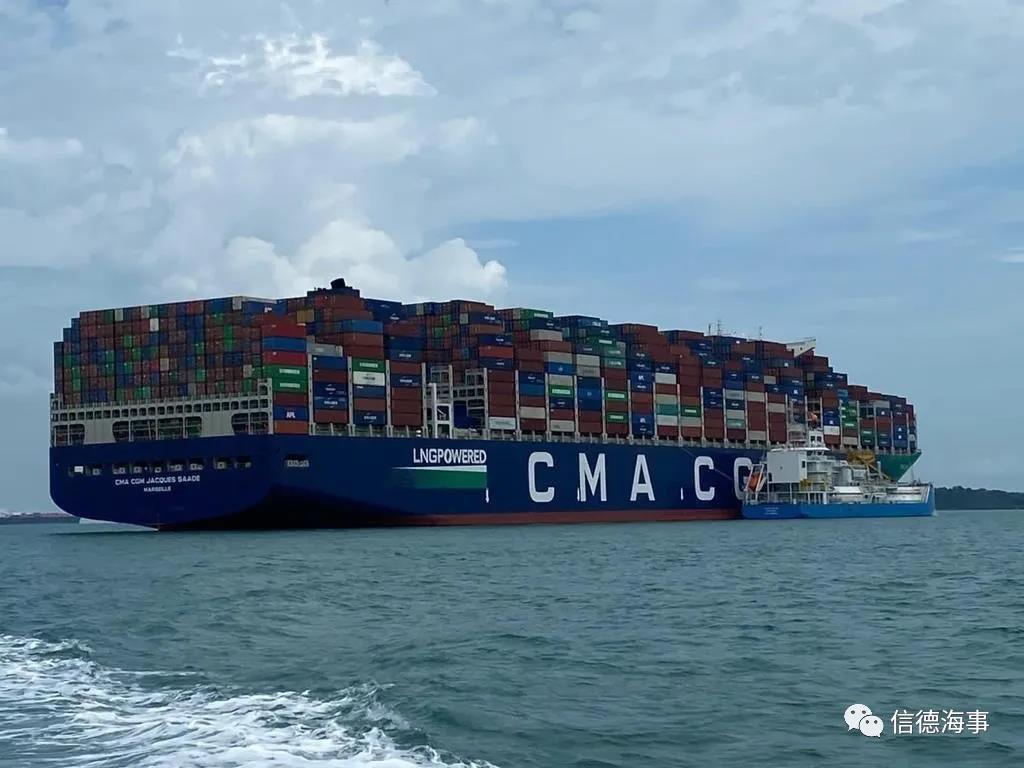 打破世界紀(jì)錄！這艘中國造船舶實(shí)際載箱量達(dá)到21433TEU