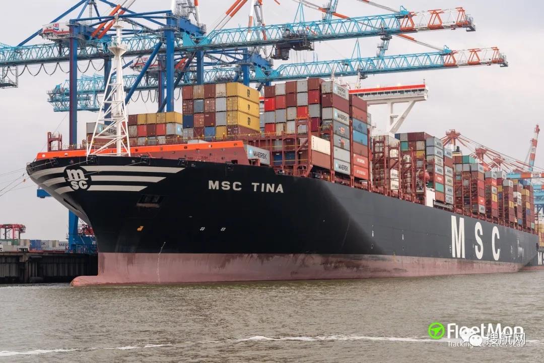 事故丨MSC一大型箱船與碼頭發(fā)生碰撞；長榮又一箱船遭遇事故