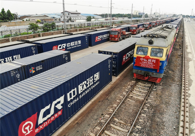 國鐵集團：中歐班列今年已開行3072列，同比增長82%