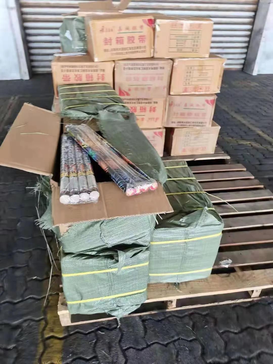 屢禁不止！30余噸煙花爆竹喬裝“偷渡”，海關多部門聯(lián)手執(zhí)法攔截