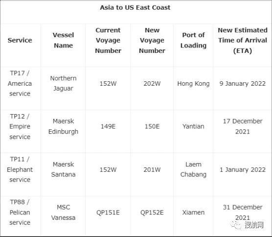 東方海外推出中國至東南亞新服務(wù)；2M聯(lián)盟調(diào)整多條亞洲至美國和加拿大航線