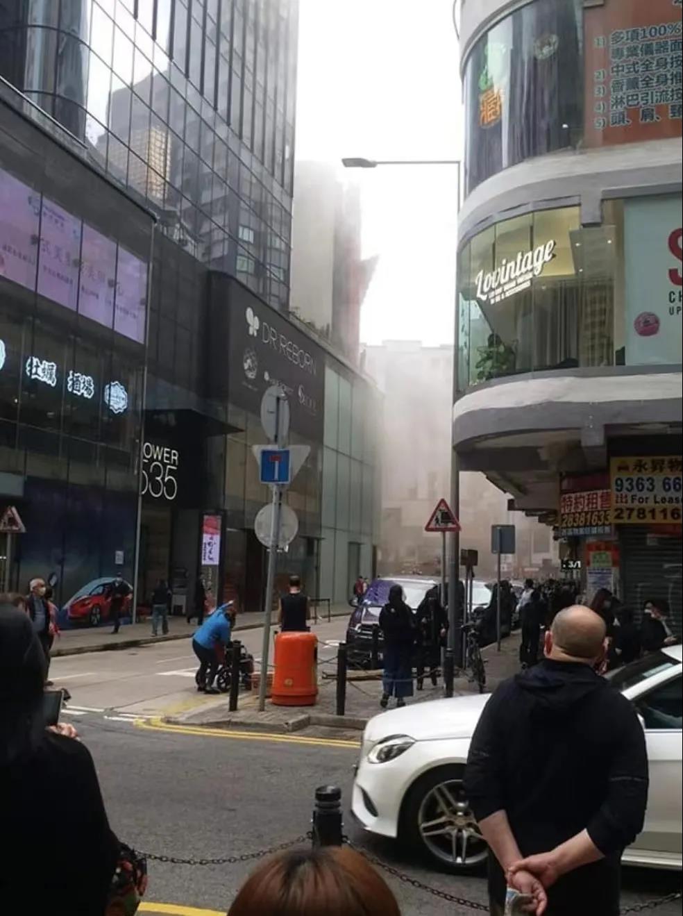 突發(fā)！香港銅鑼灣世貿(mào)中心發(fā)生大火！