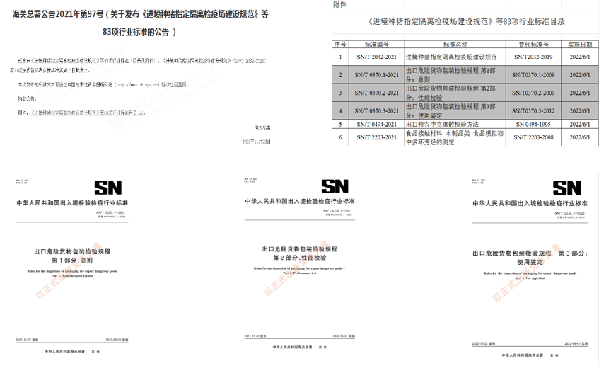 6月1日正式實施！解讀出口危險貨物包裝檢驗新標準