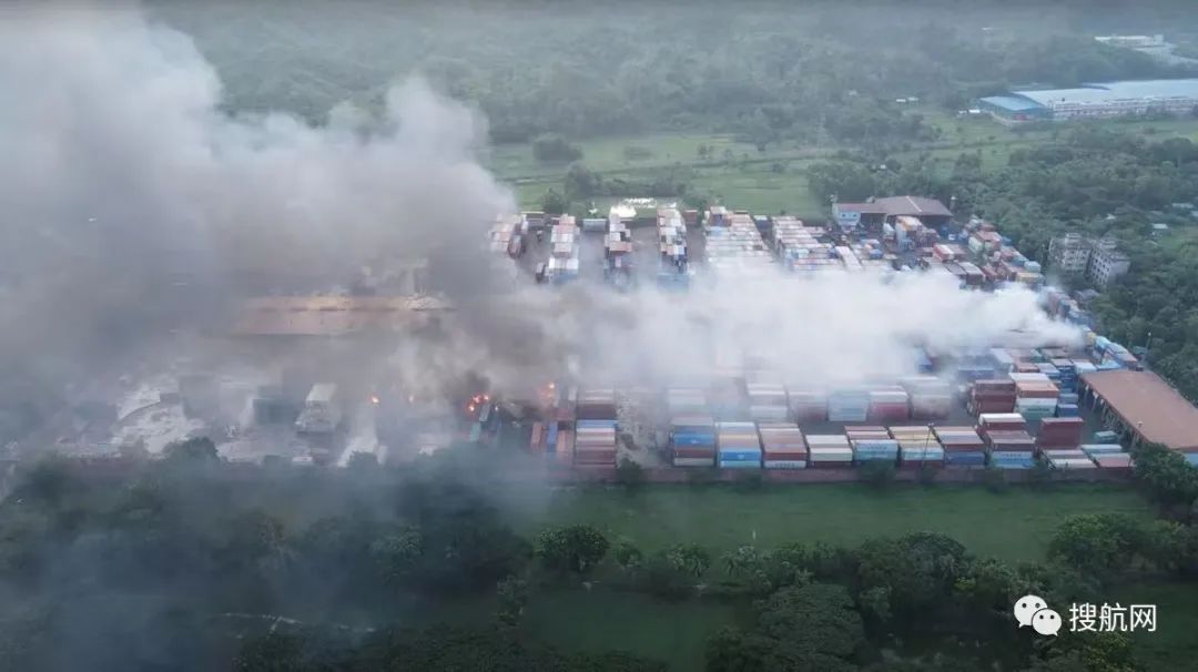 突發(fā)！一集裝箱堆場爆炸起火，49人遇難1000多個貨柜被燒毀！經(jīng)濟損失或超1億美元