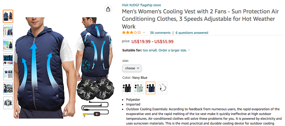中國制造的空調服，在日本有多“熱”