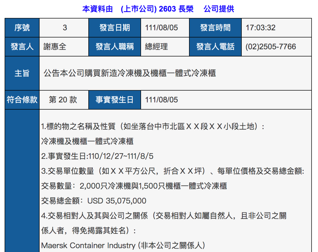 三大船公司扎堆兒造箱，但集裝箱過剩已達(dá)……