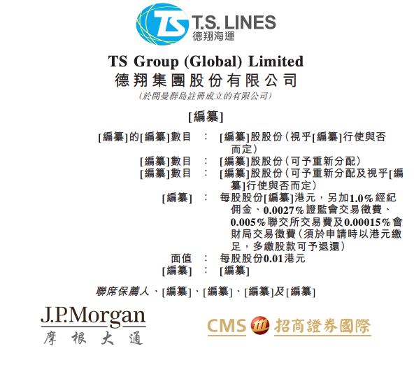 航運(yùn)公司德翔集團(tuán)遞表港交所 全球市場正處下行周期運(yùn)力即將過剩