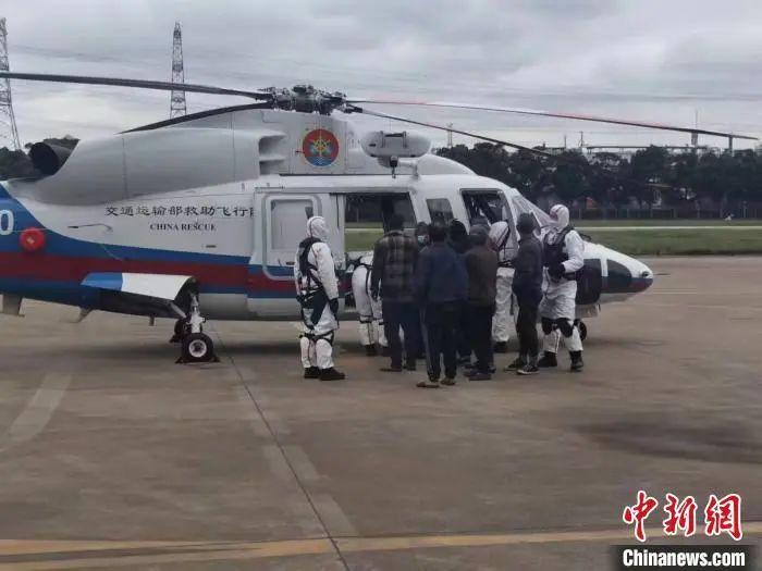 東海海域一船舶失火！7名船員被困！