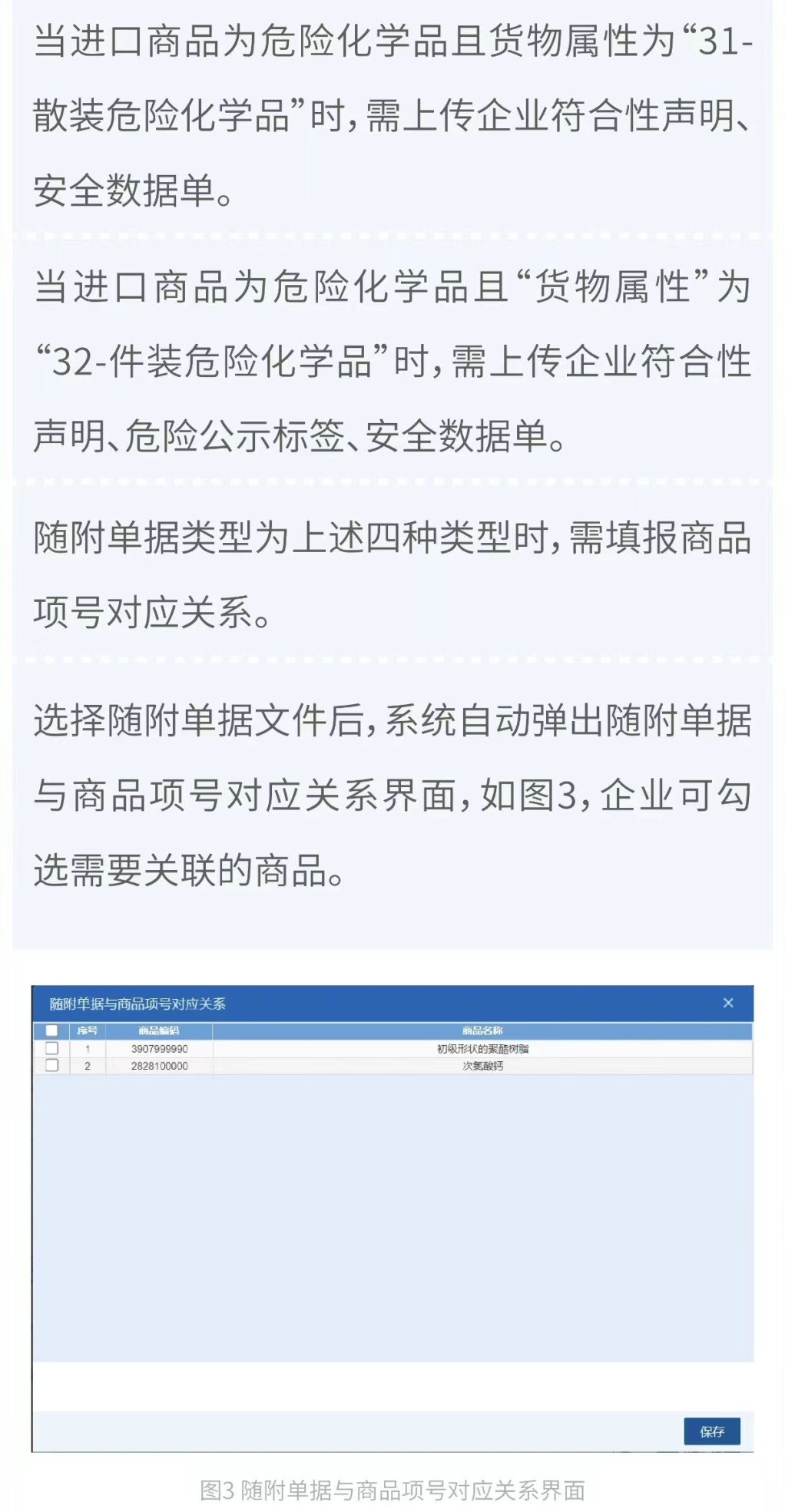 速看！進(jìn)口?；诽顖?bào)要求更新了！