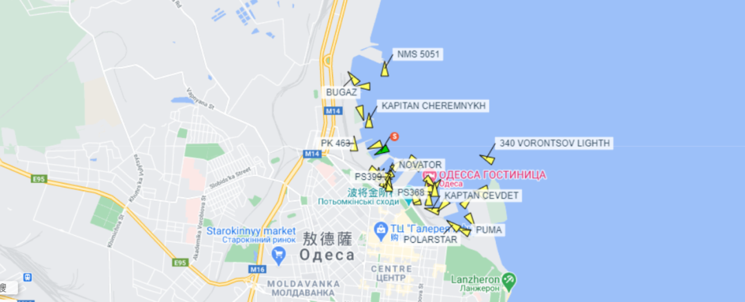 戰(zhàn)爭(zhēng)陰云籠罩下的敖德薩港直播畫(huà)面