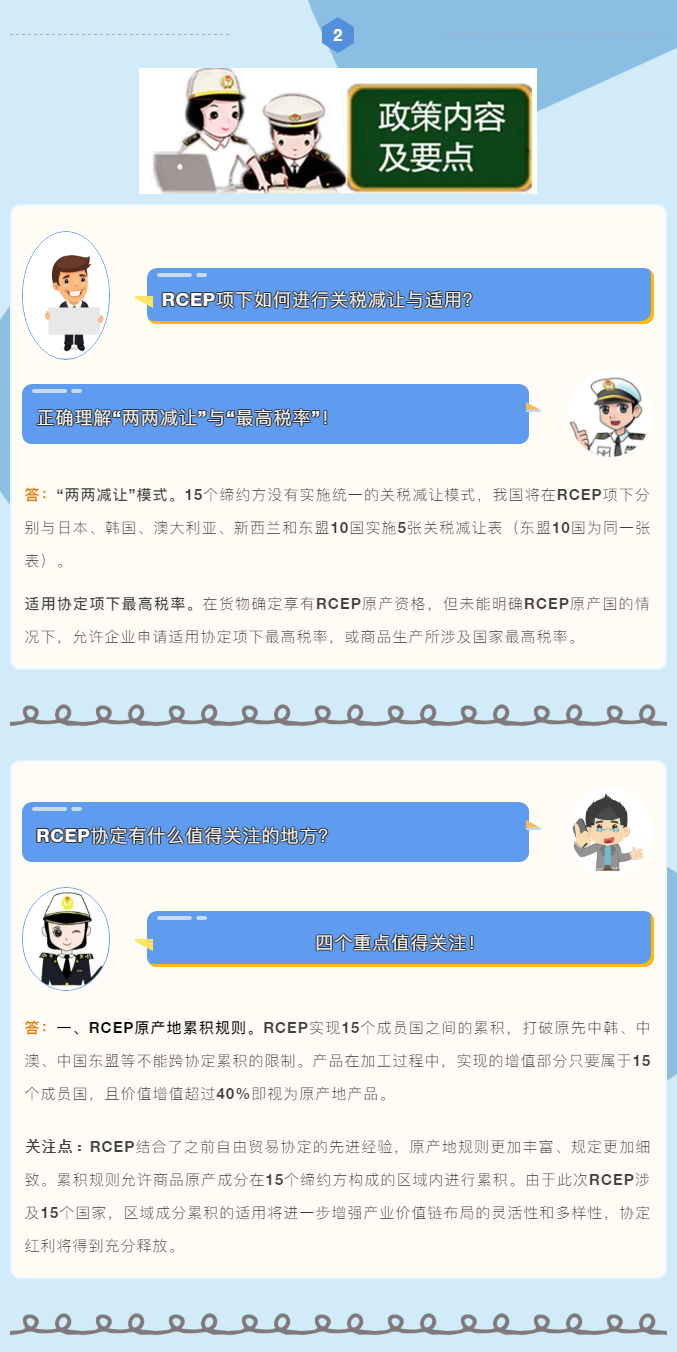 海關(guān)解讀：RCEP項下如何進(jìn)行關(guān)稅減讓與適用？