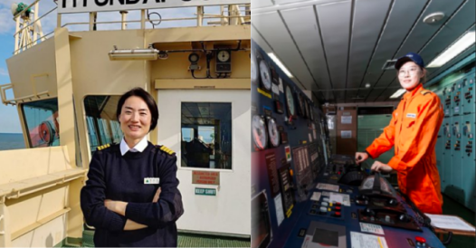 有了！女船長、女老軌，同一天誕生！... 發(fā)展女船員, 這家航運公司發(fā)力了