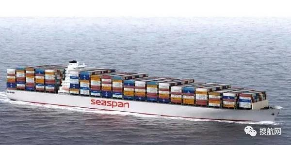 全球最大船東Seaspan訂造5艘12200TEU集裝箱船，總價9.1億美元