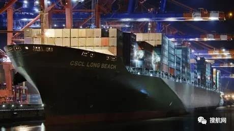 全球最大船東Seaspan訂造5艘12200TEU集裝箱船，總價9.1億美元