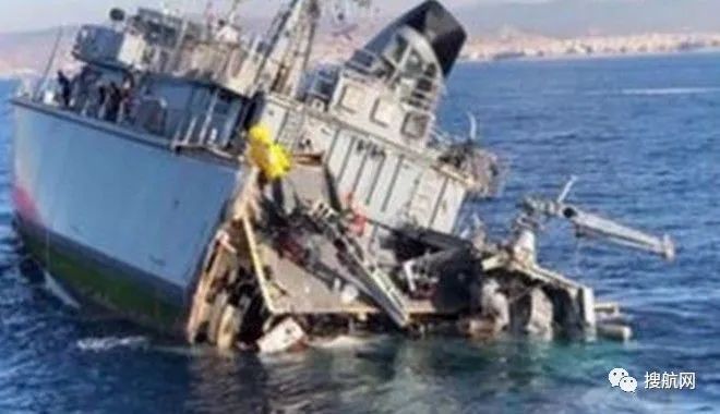 事故丨馬士基一艘集裝箱船與軍艦相撞！軍艦被撞成兩截，船長被捕