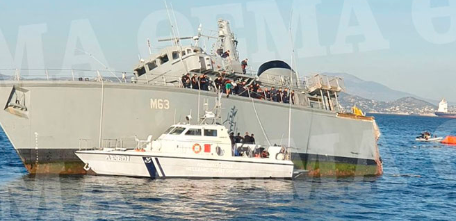 事故丨馬士基一艘集裝箱船與軍艦相撞！軍艦被撞成兩截，船長被捕